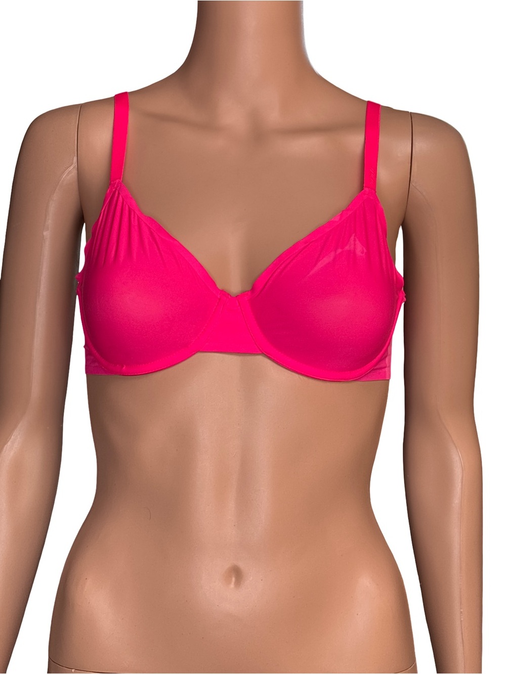 Aerie Hot Pink Underwire Bra - Full Coverage & Stretchy Fabric 34D NWT